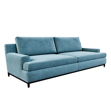 Luxury Galimberti Nino Hugo Sofa 3D model image 1 