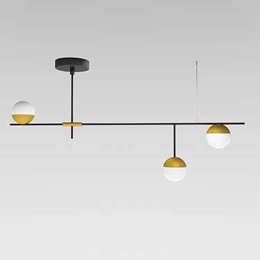 Inodesign Technum Boll Pendant 3D model image 1 