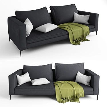 Rove Concepts Hugo Modern Sofa 3D model image 1 