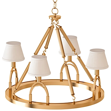 Elegant Chandelier Jigger 3D model image 1 