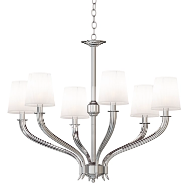 Mayflower Crystal Chandelier 3D model image 1 