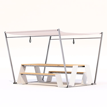 Bremen Adanat Canopy Table 3D model image 1 