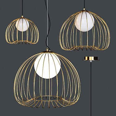 Maytoni Polly Pendant Lamp (MOD541-543) 3D model image 1 