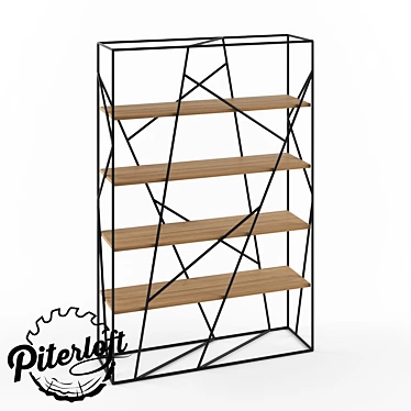 Lofty Archimedes Rack: Creative Loft Style Storage 3D model image 1 