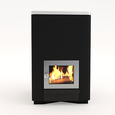 PAL-16S: Premium Wood-burning Sauna Stove 3D model image 1 