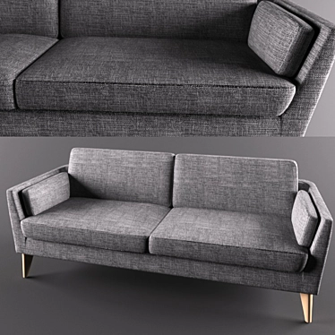 Modern Mynta 200cm Sofa 3D model image 1 