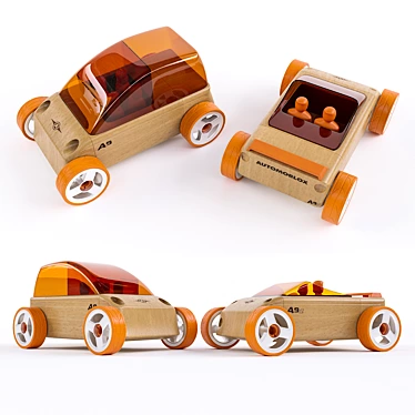 Automoblox A9 & A9s: Stylish Toy Cars 3D model image 1 