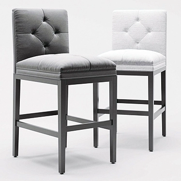 Eichholtz Cesare Bar Stool: Sleek and Stylish 3D model image 1 