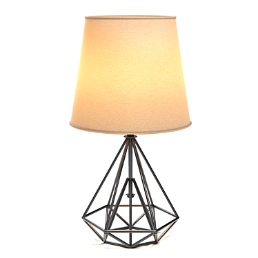 Modern Loft Lamp NL-011 - Stylish and Functional 3D model image 1 