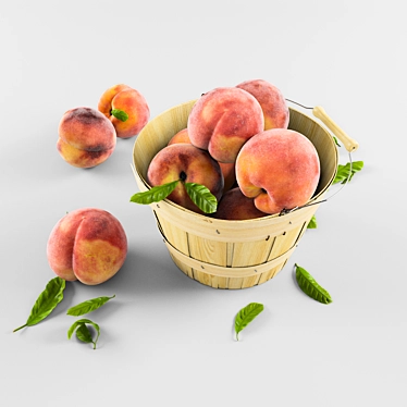 Peachy Dream: Soft and Juicy 3D model image 1 