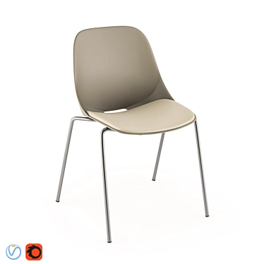 Cerantola Quick Chair: High-Quality 3D Model 3D model image 1 