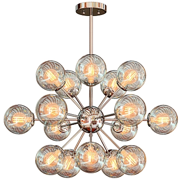 Elegant Ramirez Chandelier for Luxurious Illumination 3D model image 1 