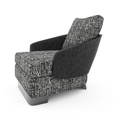 Elegant Lawson Large Armchair 3D model image 1 