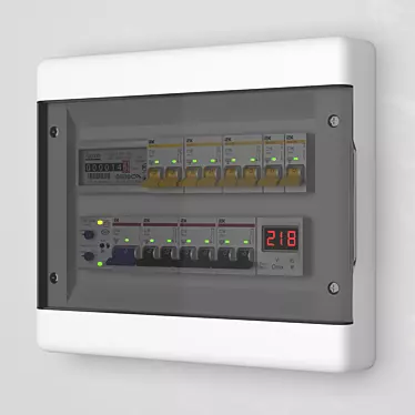 Modular Distribution Board 3D model image 1 