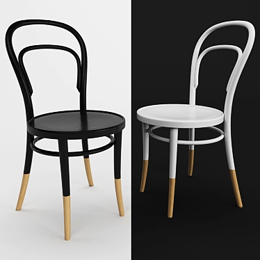 Vienna Chair 09 - Elegant and Versatile 3D Model 3D model image 1 