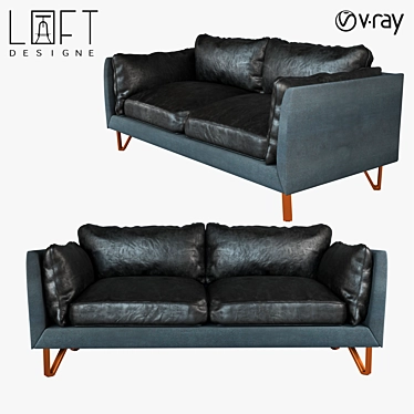 Modern LoftDesign Sofa (2012 Model) 3D model image 1 