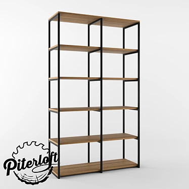 Loft Louth Rack: Stylish and Spacious 3D model image 1 
