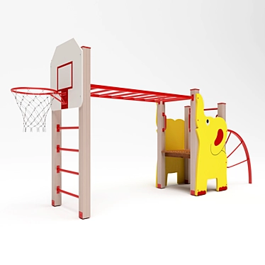 Safari Adventure Jungle Gym 3D model image 1 