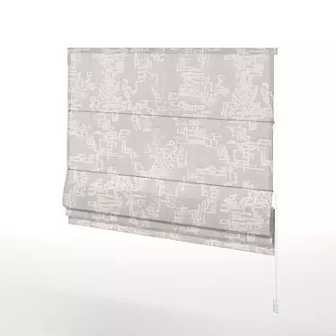 Elegant Roman Blind 3dsMax 3D model image 1 