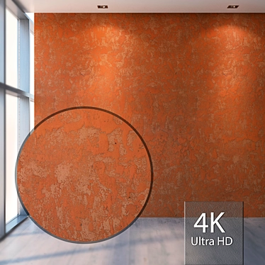 Seamless Plaster Texture Kit 3D model image 1 