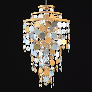 Elegant Ambrosia Pendant Light 3D model image 1 