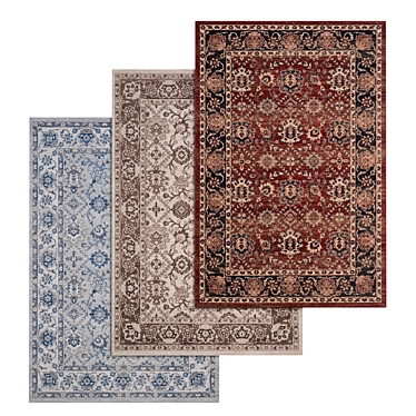 Luxury Carpet Set 17 3D model image 1 