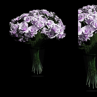 Rose Collect Bouquet: High Quality 3D Model 3D model image 1 