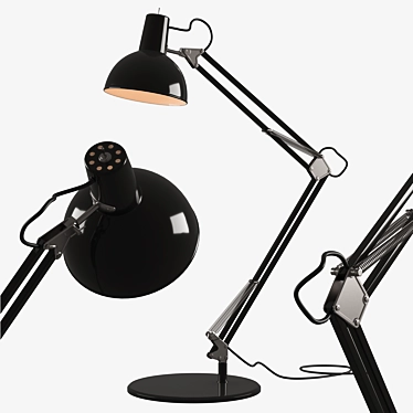 Dynamic Spring Balanced Table Lamp 3D model image 1 