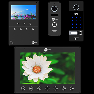 Neolight Video Door Phones 3D model image 1 