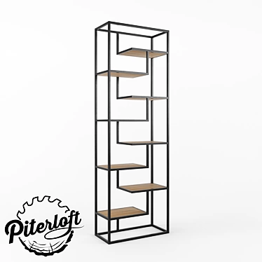 Title: Urban Onyx Shelving 3D model image 1 