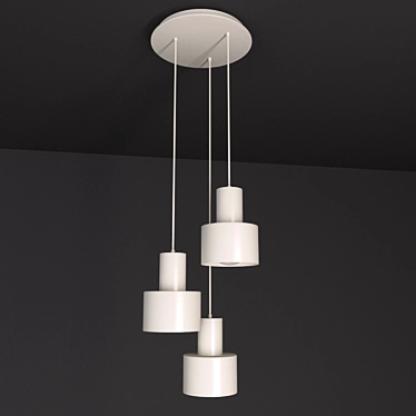 Norton Pendant Light - Modern Metal Lighting Fixture 3D model image 1 