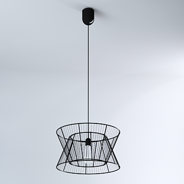 Argela Pendant Light: Sleek & Stylish 3D model image 1 