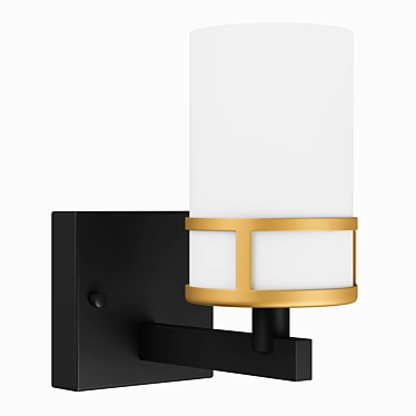 731617 Cero Lightstar Contemporary Wall Sconce 3D model image 1 