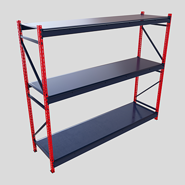 Spacious Storage Solution 3D model image 1 