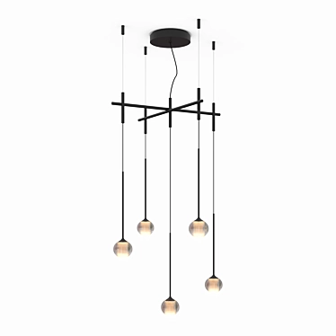 Vibia Algorithm 0855 Pendant Light 3D model image 1 