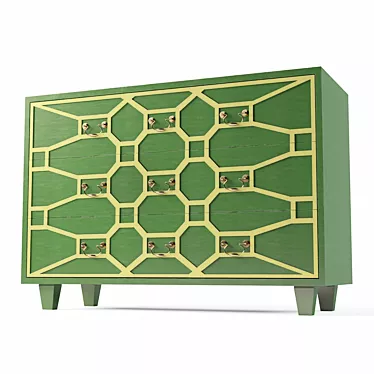 Jardiniere Emerald Chest 3D model image 1 