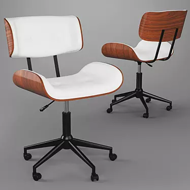 Mid-century Modern Office Chair - 2013 version 3D model image 1 