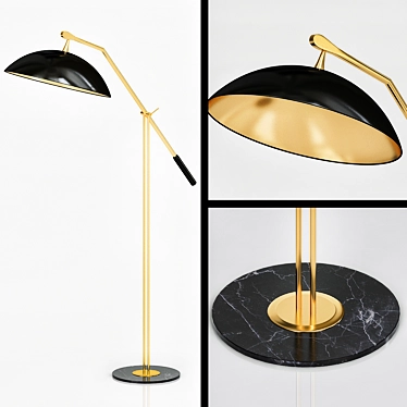 Armstrong Modern Floor Lamp 3D model image 1 