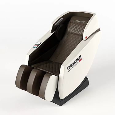 Yamaguchi Vendi Massage Chair: Texture & Mapping 3D model image 1 