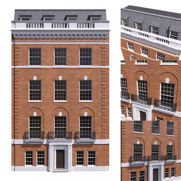Modern Manhattan Building 3D model image 1 