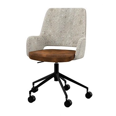 ErgoComfort Task Chair 3D model image 1 