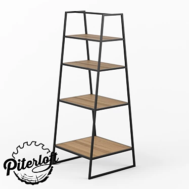 Harris Loft Rack - Stylish and Spacious Storage 3D model image 1 