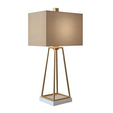 Elegant Mackean Table Lamp 3D model image 1 