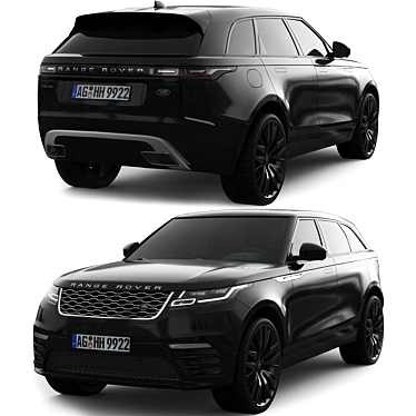 Luxury Redefined: Range Rover Velar 3D model image 1 