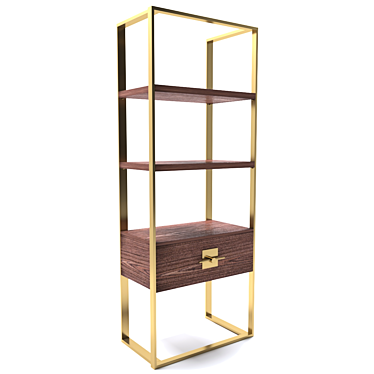 Osaka Collection: Stylish Shelf for Your Home 3D model image 1 