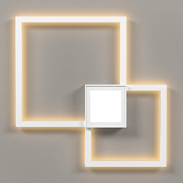 Mantra MURAL Sconce: Sleek and Dimmable 6565 OM 3D model image 1 