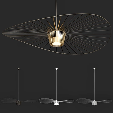 Petite Vertigo Ceiling Light 3D model image 1 