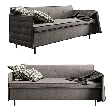 Versatile Triple Quantum Sofa 3D model image 1 