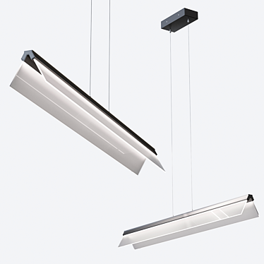 Tech Lighting Span Suspension: Sleek and Efficient 3D model image 1 