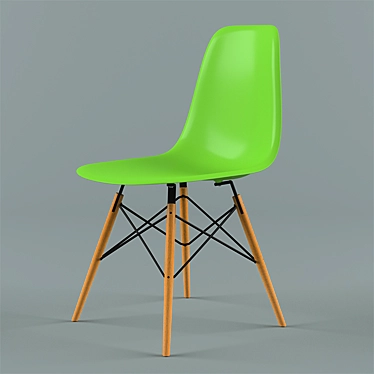 Eames DSW Stool by Stool Group 3D model image 1 